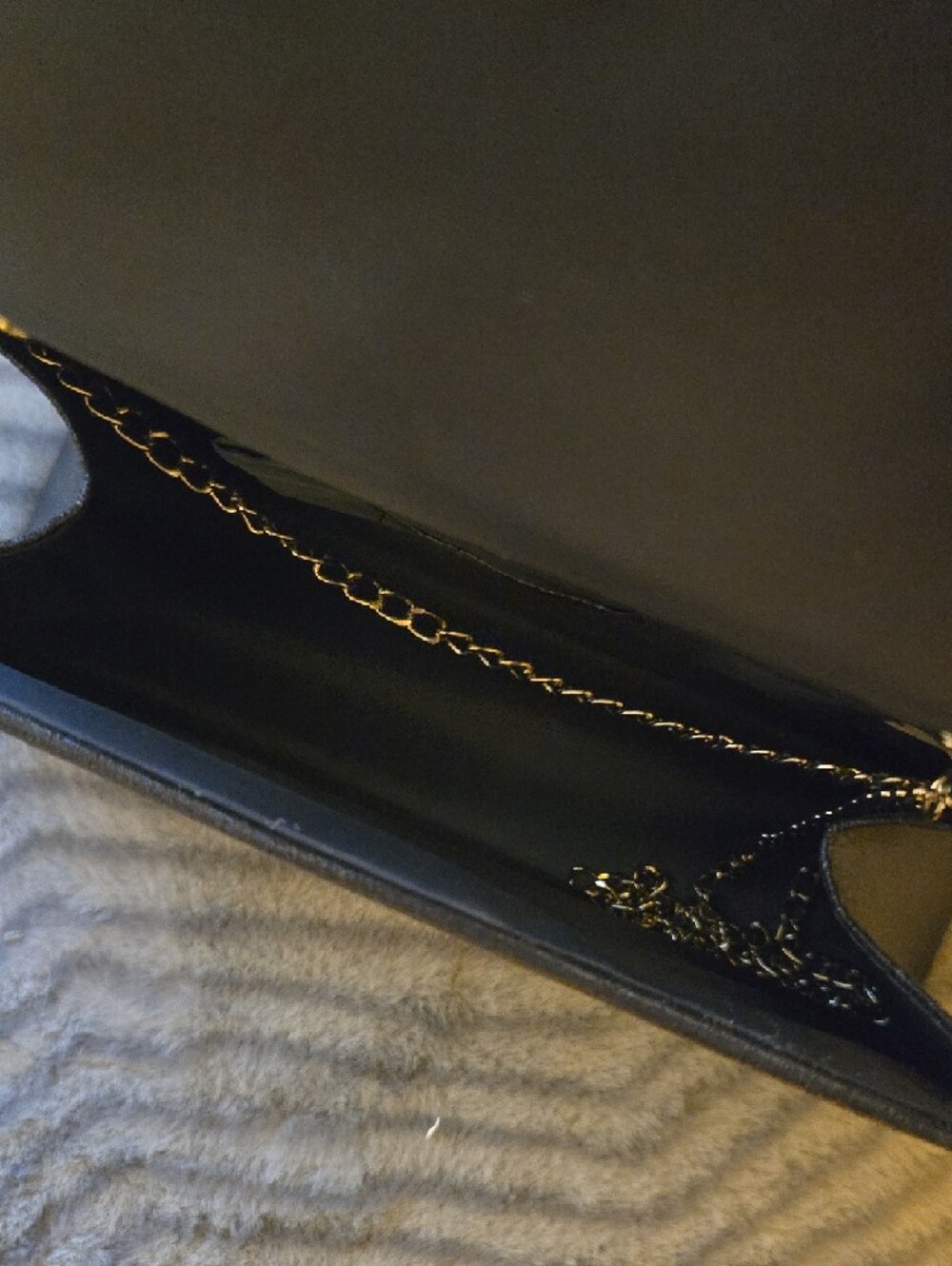 Elegant Navy Sparkle Top-Handle Evening Bag ๐ Women's - Picture 3 of 8